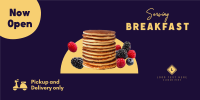 New Breakfast Restaurant Twitter post Image Preview