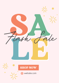 Quirky Flash Sale Poster Image Preview