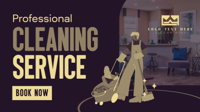 House Cleaner Facebook event cover Image Preview