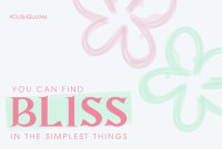 Floral Bliss Pinterest board cover Image Preview