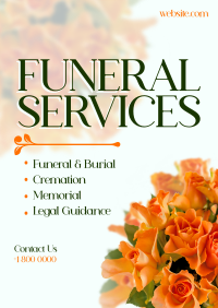 Funeral Flowers Poster Image Preview