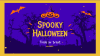 Spooky Halloween Facebook event cover Image Preview