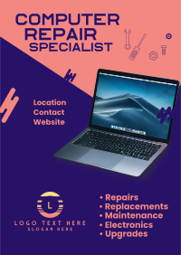 Computer Repair Specialist Flyer Image Preview