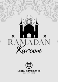 Blessed Ramadan Poster Design