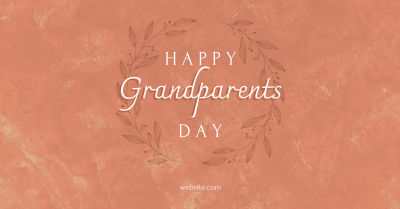 Elegant Classic Grandparent's Day Facebook ad Image Preview