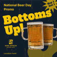 Bottoms Up Instagram post Image Preview