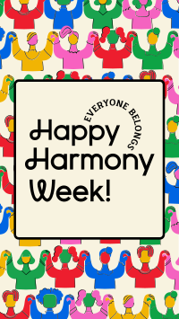 Harmony People Week Instagram Story Design