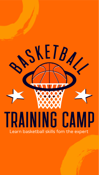 Train Your Basketball Skills Facebook Story Image Preview