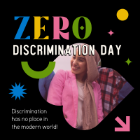 Zero Discrimination Diversity Instagram post Image Preview