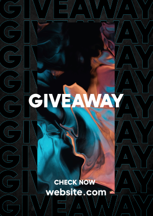 Giveaway Gradient  Poster Image Preview