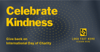 International Day of Charity Facebook Ad Design