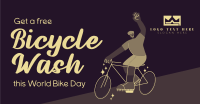 Bike Wash Facebook Ad Design