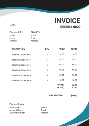 Touch Stone Invoice Image Preview