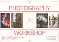 Photo Workshop Modern Postcard Image Preview