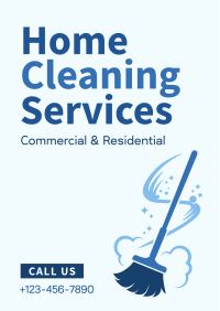 Home Cleaning Services Flyer Design