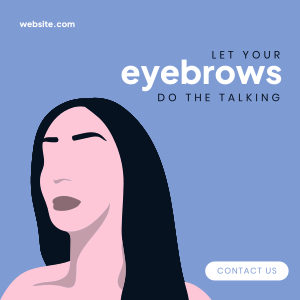 Expressive Eyebrows Instagram post Image Preview