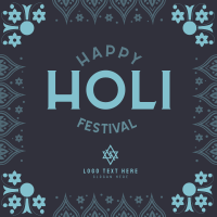 Holi Fest Instagram post Image Preview