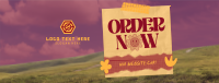 Order Now Minimalist Facebook Cover Preview