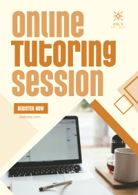 Online Tutor Service Poster Image Preview