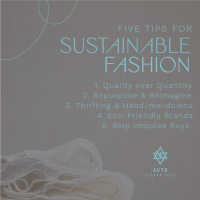 Chic Sustainable Fashion Tips Linkedin Post Image Preview