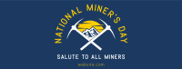 Salute to Miners Facebook cover Image Preview