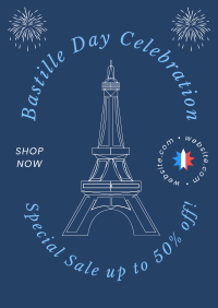 Bastille Special Sale Poster Design