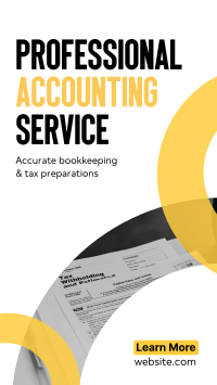 Stress-free Accounting Instagram Story Design