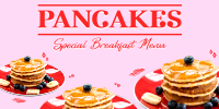 Pancakes For Breakfast Twitter post Image Preview