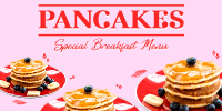 Pancakes For Breakfast Twitter Post Image Preview