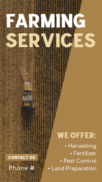 Expert Farming Service Partner Facebook Story Design