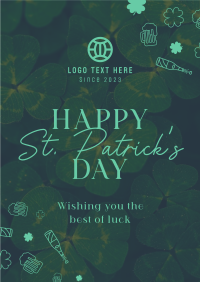 Shamrock Saint Patrick Flyer Image Preview