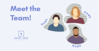Meet the Team Icons Facebook Ad Design