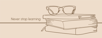 Book Glasses Facebook Cover Image Preview
