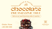 Chocolate Bread and Pastry Facebook Event Cover Image Preview