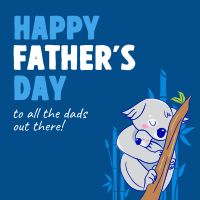 Father's Day Koala Linkedin Post Image Preview