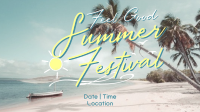 Summer Songs Fest Facebook Event Cover Design