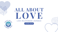 All About Love Facebook Event Cover Image Preview