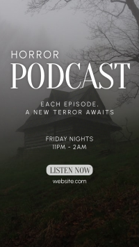 Horror Podcast Video Image Preview