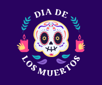 Day of the Dead Badge Facebook post Image Preview