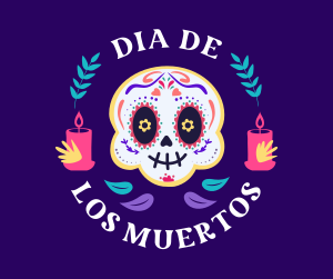 Day of the Dead Badge Facebook post Image Preview