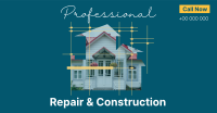 Repair and Construction Facebook Ad Design