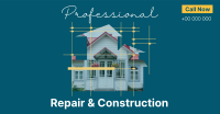 Repair and Construction Facebook ad Image Preview