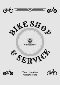 Bike Shop and Service Poster Image Preview