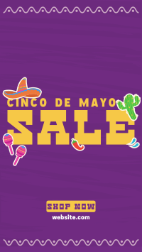 Cinco de Mayo Stickers YouTube short Image Preview