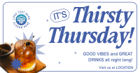 Thirsty Thursday Drinks Facebook Ad Preview
