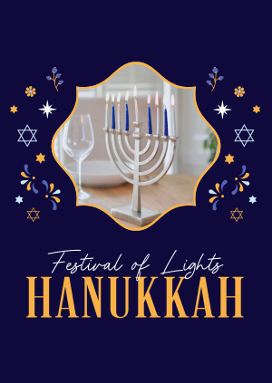 Celebrate Hanukkah Family Poster Image Preview