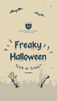Freaky Halloween Facebook Story Design