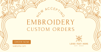 Custom Embroidery Facebook ad Image Preview