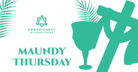 Maundy Thursday Holy Thursday Facebook ad Image Preview