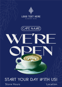 Minimalist Coffee Menu Poster Preview